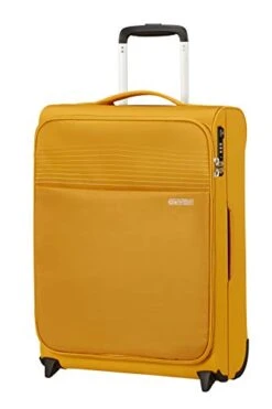American Tourister Unisex Adults’ Upright S (55 Cm - 43 L), Yellow (Golden Yellow), Upright S (55 Cm - 43 L)