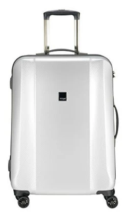 Titan Xenon Deluxe Medium 27’' Hard-side Expandable Spinner Luggage, Silver 11 Titan Xenon Deluxe Medium 27’' Hard-side Expandable Spinner Luggage, Silver -Samsonite Shop 31zjBNlniuL