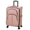 LONDON FOG Bromley Softside Expandable Spinner Luggage, Rose Gold, Checked-Medium 24-Inch -Samsonite Shop 41 YcMrSJAL
