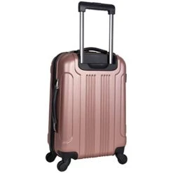 Kenneth Cole Reaction Out Of Bounds 2-Piece Hardside 4-Wheel Spinner Luggage Set: 20" Carry-On & 28" Checked Suitcase, Rose Gold -Samsonite Shop 41 bGqyP9fL