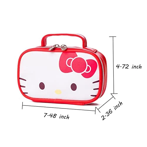 Cartoon Kitty Square Cosmetics Makeup Bag Anime Zipper Pouch Travel Bag Kawaii Pouch Bag Kitty Merch-8 9 Cartoon Kitty Square Cosmetics Makeup Bag Anime Zipper Pouch Travel Bag Kawaii Pouch Bag Kitty Merch-8 - Image 7