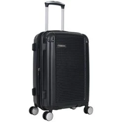 Ben Sherman Norwich Luggage Collection Lightweight Hardside Pet Expandable 8-Wheel Spinner Travel Suitcase Bag, Midnight Black, 2-Piece Set (20"/24") -Samsonite Shop 410nLd85ohL