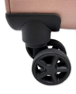 LONDON FOG Bromley Softside Expandable Spinner Luggage, Rose Gold, Checked-Medium 24-Inch -Samsonite Shop 41128ybUzbL