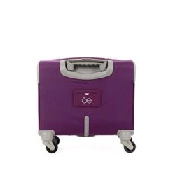 Cloe Under Seat 16 Inch Water-Resistant Textile Luggage With 360º-spinner Wheels In Purple Color -Samsonite Shop 411Betb1nfL