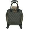 Kenneth Cole Reaction Women's Chelsea Luggage Chevron Softside 8-Wheel Spinner Expandable Suitcase Collection, Olive, 4 Underseater 2 Kenneth Cole Reaction Women's Chelsea Luggage Chevron Softside 8-Wheel Spinner Expandable Suitcase Collection, Olive, 4 Underseater -Samsonite Shop 411BkOo5hHL