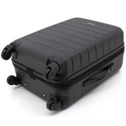 Wrangler Smart Luggage Set With Cup Holder And USB Port, Black, 20-Inch Carry-On -Samsonite Shop 411GrwVClLL