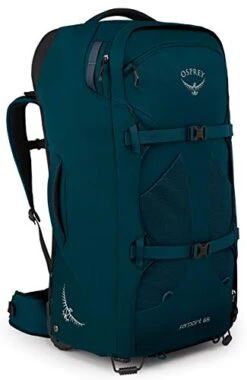 Osprey Farpoint 65 Men's Wheeled Luggage, Petrol Blue 20 Osprey Farpoint 65 Men's Wheeled Luggage, Petrol Blue -Samsonite Shop 411bmrw1zWL