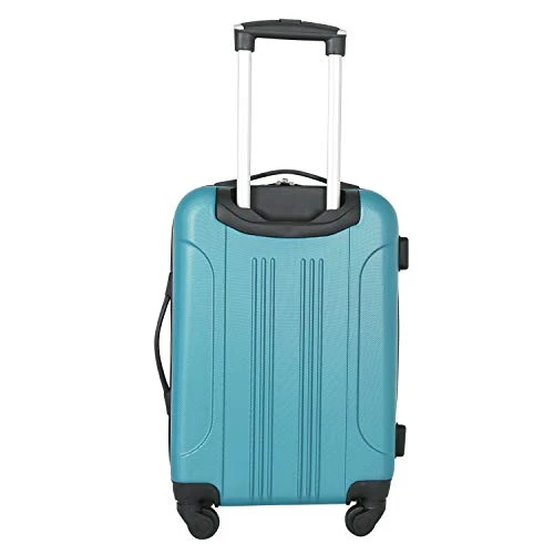 Travelers Club Chicago Hardside Expandable Spinner Luggage, Teal, 20" Carry-On 9 Travelers Club Chicago Hardside Expandable Spinner Luggage, Teal, 20" Carry-On - Image 8