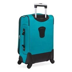SwissGear Sion Softside Luggage With Spinner Wheels, Teal, Carry-On 21-Inch -Samsonite Shop 41333wihumL