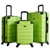 Hipack Prime Suitcases Hardside Luggage With Spinner Wheels, Green, 3-Piece Set (20/24/28) 1 Hipack Prime Suitcases Hardside Luggage With Spinner Wheels, Green, 3-Piece Set (20/24/28) -Samsonite Shop 413CDFaupXL