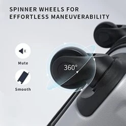 Merax 3 Piece Luggage Sets ABS Expandable Spinner Suitcase With TSA Lock 20 Inch 24 Inch 28 Inch 13 Merax 3 Piece Luggage Sets ABS Expandable Spinner Suitcase With TSA Lock 20 Inch 24 Inch 28 Inch -Samsonite Shop 413MPI7dMzL