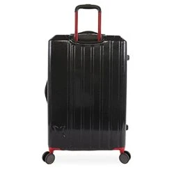 Hurley Swiper Hardside Spinner Check In Luggage 29", Black/Red -Samsonite Shop 413Ya P4Q8S