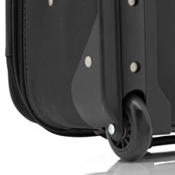 Travelers Club Genova Expandable Luggage Set, Black, 3 Piece -Samsonite Shop 4144dPcIXeL