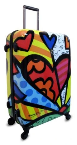 Heys USA Luggage Britto New Day 30 Inch Hard Side Suitcase, Multi-Colored, One Size -Samsonite Shop 414N nfZ9vL