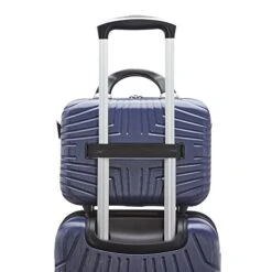 Samsonite Hers N Hers Luggage With Spinner Wheels, 2-Piece Set (BeautyCrate Plus Carry-On), Blueberry -Samsonite Shop 414itOPnbfL