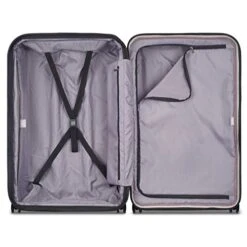 DELSEY Paris Securitime Expandable Luggage With Spinner Wheels, Silver, Checked-Large 29 Inch -Samsonite Shop 414sAFQchUL