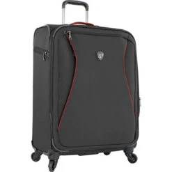 Heys Helix 26 Inches Suitcase, Black