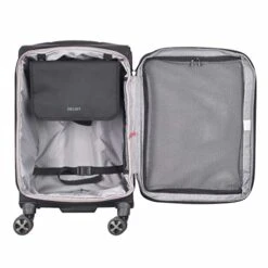 DELSEY Paris Softside Expandable Luggage With Spinner Wheels, Black. Large And Carry-On. -Samsonite Shop 415zKYL0dGL