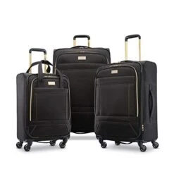 American Tourister Belle Voyage Softside Luggage With Spinner Wheels, Black, Checked-Large 28-Inch 11 American Tourister Belle Voyage Softside Luggage With Spinner Wheels, Black, Checked-Large 28-Inch -Samsonite Shop 416IvO4Md4L