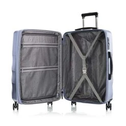 Heys America EcoLite 26-Inch Hardside Spinner Luggage (Light Blue) -Samsonite Shop 416N bd4G9L