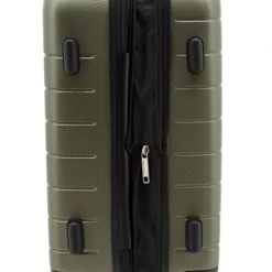 Wrangler Smart Luggage Set With Cup Holder And USB Port, Olive Green, 20-Inch Carry-On -Samsonite Shop 416Q5Da8cAL