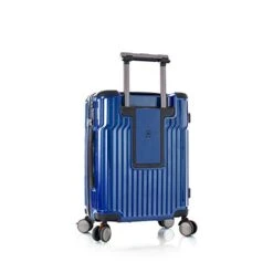 Heys America Takno 21" Carry-On Spinner Luggage (21", Blue) -Samsonite Shop 417rs2aFHLL