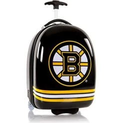 Heys America NHL Officially Licensed Wheeled Luggage (Boston Bruins, 18-Inch) -Samsonite Shop 418BNa3NsxL