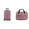 Travelpro Maxlite 5-Softside Expandable Spinner Wheel Luggage, Dusty Rose, 2-Piece Set (Tote/21)