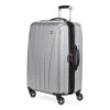 SwissGear 7585 Hardside Spinner Luggage, Silver, Checked-Medium 23-Inch -Samsonite Shop 419FfXpJwHL