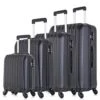 4PCS Travel Luggage Set Carry On Luggage With Spinner Wheels ABS Trolley Spinner Suitcase W/Lock (Black) -Samsonite Shop 41BgplR6lgL 9c62e780 8c62 4466 ae8d 9f8da645744c