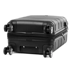 Travelpro Runway 2 Piece Luggage Set, Carry-on & Convertible Medium To Large Check-in Hardside Expandable Luggage, 8 Spinner Wheels, TSA Lock, Hardshell  Suitcase, Black -Samsonite Shop 41BvAdSzppL