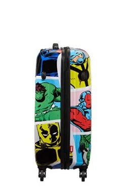 American Tourister Unisex Adults’ Luggage Suitcase, Multicolored (Marvel Pop Art), M (65 Cm - 62.5 L) -Samsonite Shop 41ClUpOv2NL