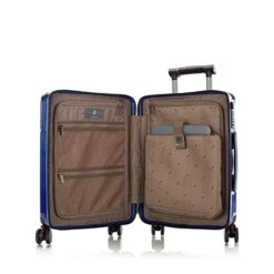 Heys America Takno 21" Carry-On Spinner Luggage (21", Blue) -Samsonite Shop 41CqbQKni8L