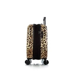 Heys America Black Leopard 21-Inch Hardside Carry-On Spinner (Brown Leopard) -Samsonite Shop 41ESA WFYhL
