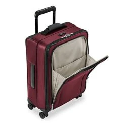 Briggs & Riley Transcend-Softside Carry-On Spinner Luggage, Merlot, 22-Inch -Samsonite Shop 41Ev4LYuyGL 2c678488 4867 47e2 a6f6 800fa1fd9592
