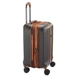 DELSEY Paris 40314880506 First Class Expandable Luggage With Spinner Wheels, Chocolate, Carry-On 21-Inch -Samsonite Shop 41FKJFl7ItL