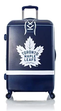 Heys America NHL Officially Licensed Wheeled Luggage (Toronto Maple Leafs, 26-Inch) -Samsonite Shop 41FNZYtyVSL