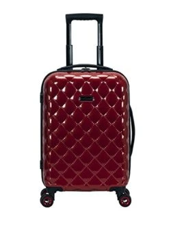 Rockland Quilt Hardside Expandable Spinner Wheel Luggage Set, Red, 3-Piece (20/24/28) 15 Rockland Quilt Hardside Expandable Spinner Wheel Luggage Set, Red, 3-Piece (20/24/28) -Samsonite Shop 41FhgJq7qjL
