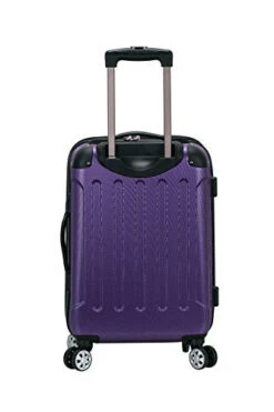 Rockland London Hardside Spinner Wheel Luggage, Purple, Carry-On 20-Inch -Samsonite Shop 41FkDKqDjfL