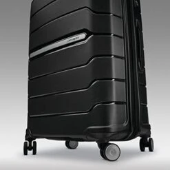 Samsonite Freeform Hardside Expandable With Double Spinner Wheels, Black, 2-Piece Set (21/28) -Samsonite Shop 41Fr mZXtL