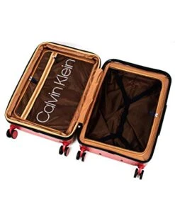 Calvin Klein Central Park West Hardside Spinner Luggage With TSA Lock, Red, 28 Inch -Samsonite Shop 41G0XbVZcXL