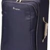 It Luggage World's Lightest New York Softside 8 Wheel Spinner, Evening Blue With Cobblestone Trim, Checked-Medium 28-Inch -Samsonite Shop 41G3 WnSvfL