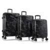 Heys Black Camo 3pc Spinner Luggage Set (Black) -Samsonite Shop 41HRWB76VHL