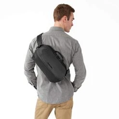 Briggs & Riley Delve Crossbody Sling Bag, Black -Samsonite Shop 41Hn6MLl0WL