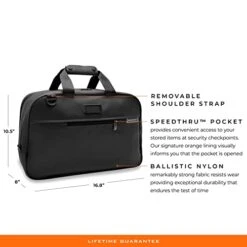 Briggs & Riley Executive Travel Duffle Bag, Black -Samsonite Shop 41I4hknUDhL