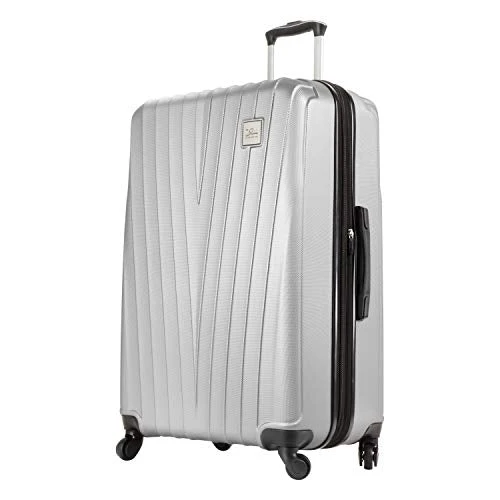 Skyway Epic Hardside 4-Wheel Luggage Spinner Collection (Silver, 28-Inch) 3 Skyway Epic Hardside 4-Wheel Luggage Spinner Collection (Silver, 28-Inch)