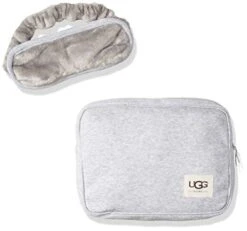 UGG Women's Duffield Travel Set Soft Pouch, Grey -Samsonite Shop 41IKVxVYxuL