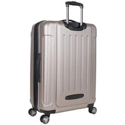 Kenneth Cole Reaction Renegade 3-Piece Luggage Expandable 8-Wheel Spinner Lightweight Hardside Travel Suitcase Set, Champagne, (20"/24"/28") -Samsonite Shop 41I 5rlSM4L