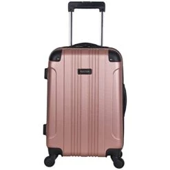 Kenneth Cole Reaction Out Of Bounds 2-Piece Hardside 4-Wheel Spinner Luggage Set: 20" Carry-On & 28" Checked Suitcase, Rose Gold -Samsonite Shop 41J29vobvvL