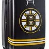 Heys America NHL Officially Licensed Wheeled Luggage (Boston Bruins, 21-Inch)